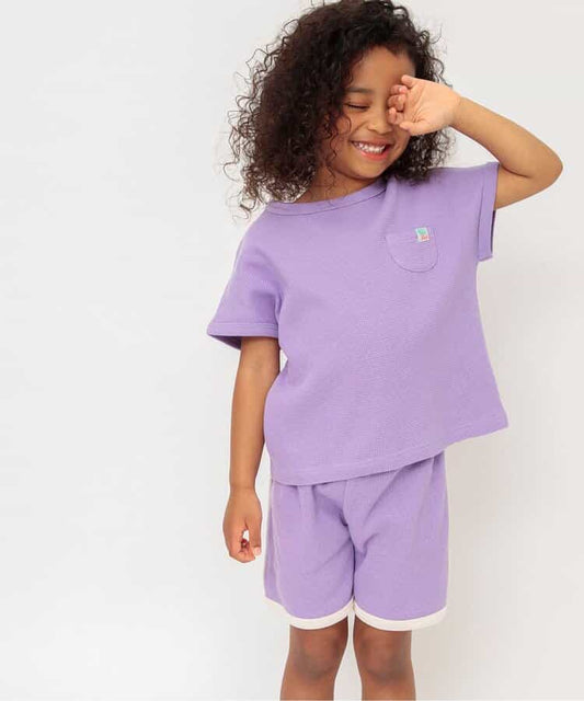 Japanese children's clothing BREEZE pajamas 80-150cm boys' and girls' summer pajamas series 
