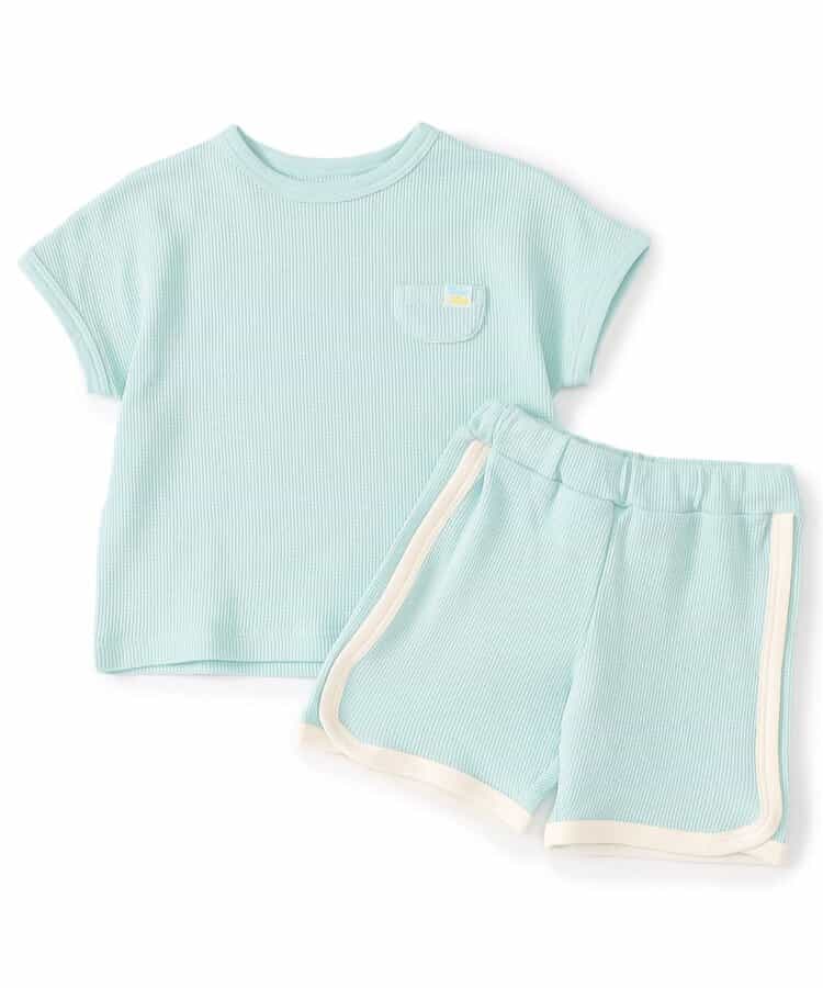 Japanese children's clothing BREEZE pajamas 80-150cm boys' and girls' summer pajamas series 