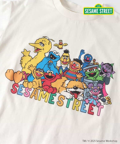 BREEZE x SESAME STREET Pajamas (80-130cm) for Boys and Girls (Summer Pajamas) 