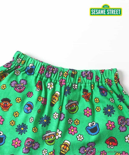 BREEZE x SESAME STREET Pajamas (80-130cm) for Boys and Girls (Summer Pajamas) 