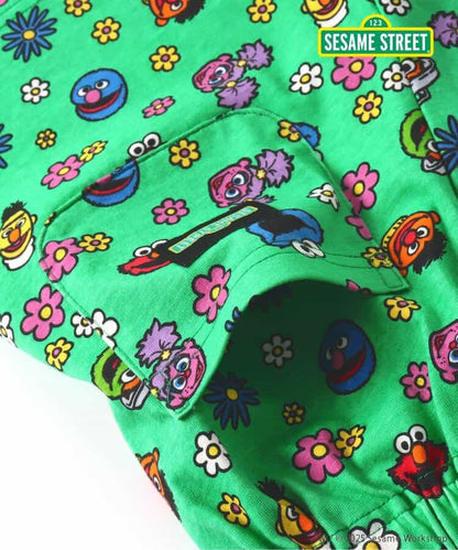 BREEZE x SESAME STREET Pajamas (80-130cm) for Boys and Girls (Summer Pajamas) 