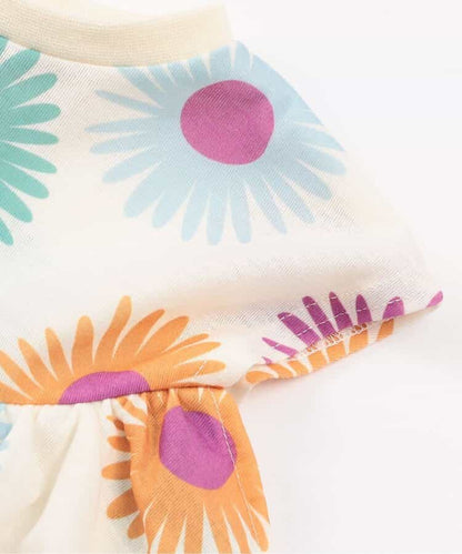 Japanese children's clothing BREEZE quick-drying series ruffle vest 80-140cm girls summer TOPS 