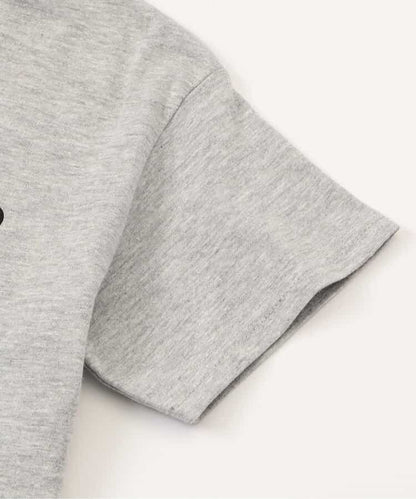 Japanese children's clothing BREEZE printed short-sleeved tops 80-150cm boys/girls summer TOPS 