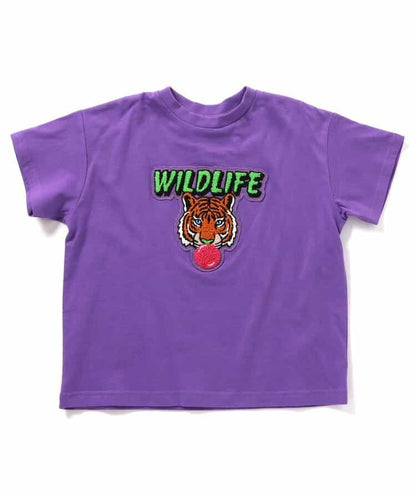 Japanese children's clothing BREEZE 3D fur pattern top 80-140cm boys/girls summer TOPS 