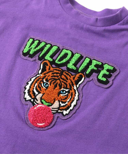 Japanese children's clothing BREEZE 3D fur pattern top 80-140cm boys/girls summer TOPS 