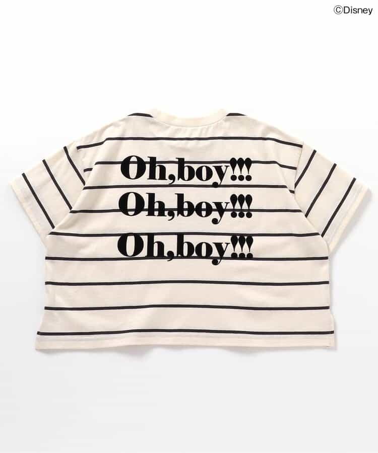Japanese children's clothing BREEZE x Disney printed tops 80-140cm boys/girls summer TOPS 