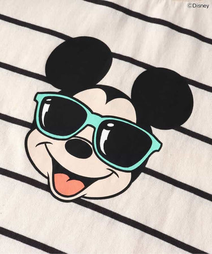 Japanese children's clothing BREEZE x Disney printed tops 80-140cm boys/girls summer TOPS 
