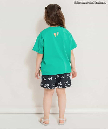 BREEZE x SpongeBob SquarePants Print Tops (80-140cm) for Boys and Girls (Summer) 