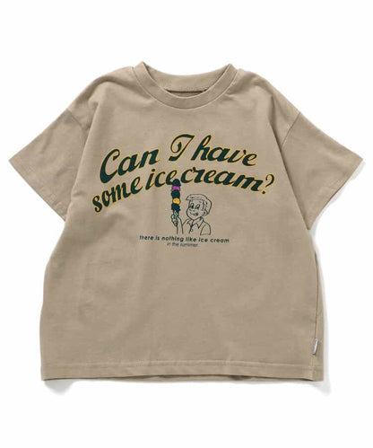 Japanese children's clothing BREEZE printed tops 80-160cm boys/girls summer TOPS 