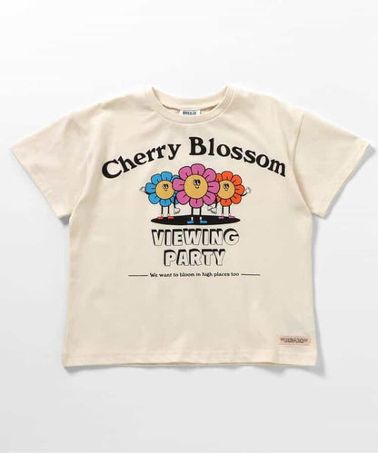 Japanese children's clothing BREEZE printed short-sleeved tops 80-140cm boys/girls summer TOPS 