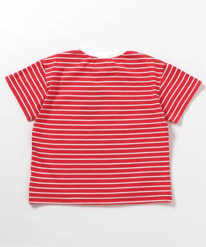 Japanese children's clothing BREEZE printed short-sleeved tops 80-140cm boys/girls summer TOPS 