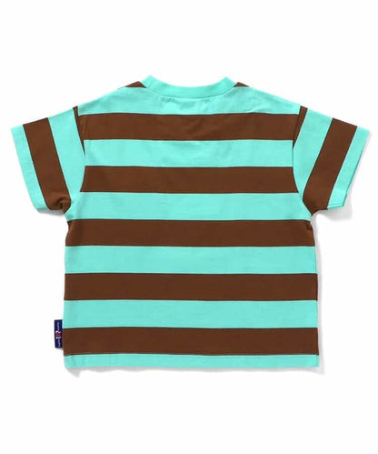 Japanese children's clothing BREEZE x Baskin-Robbins fur ice cream top 80-140cm boys/girls summer TOPS 
