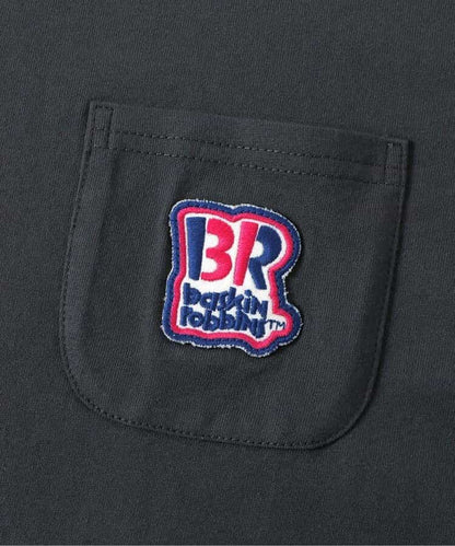 BREEZE x Baskin-Robbins Japanese Kids' Clothing: Ice Cream Print Top (M) (Adult Summer) 