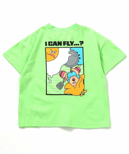 Japanese children's clothing BREEZE printed tops 80-140cm boys/girls summer TOPS 
