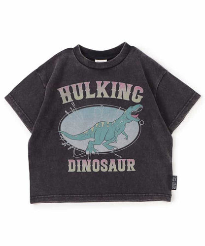 Japanese children's clothing BREEZE dinosaur print pattern top 80-140cm boys' summer TOPS 