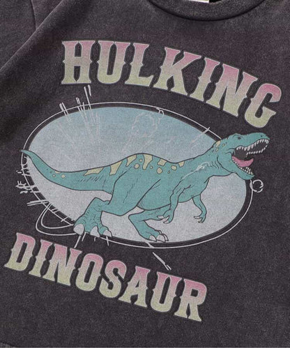 Japanese children's clothing BREEZE dinosaur print pattern top 80-140cm boys' summer TOPS 