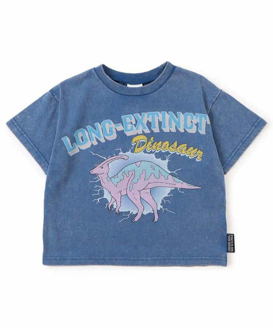 Japanese children's clothing BREEZE dinosaur print pattern top 80-140cm boys' summer TOPS 