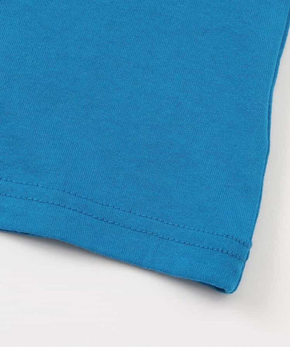 Japanese children's clothing BREEZE printed pattern tops 80-140cm boys/girls summer TOPS 