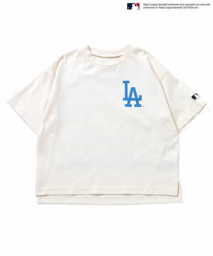Japanese children's clothing BREEZE x MLB printed top 80-140cm boys' summer TOPS 