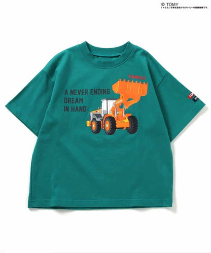 BREEZE x TOMICA Printed Tops (80-130cm) for Boys (Summer) 