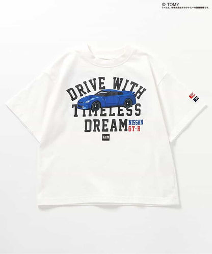 BREEZE x TOMICA Printed Tops (80-130cm) for Boys (Summer) 