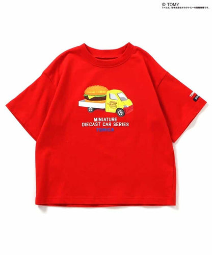 BREEZE x TOMICA Printed Tops (80-130cm) for Boys (Summer) 