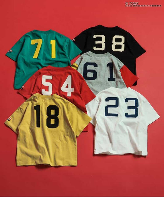 BREEZE x TOMICA Printed Tops (80-130cm) for Boys (Summer) 
