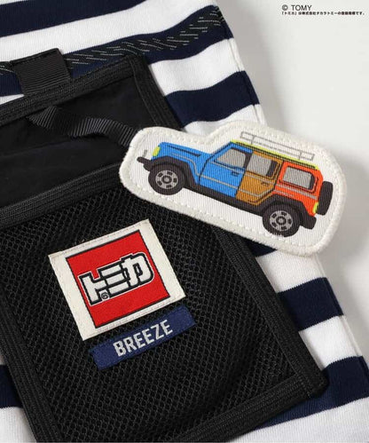 BREEZE x TOMICA Printed Tops (80-130cm) for Boys (Summer) 