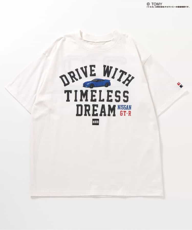Japanese children's clothing BREEZE x TOMICA printed top ML adult summer TOPS 