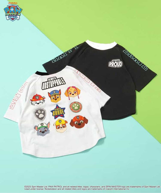 BREEZE x PAW PATROL Short-Sleeved Tops (80-130cm) for Boys and Girls (Summer) 