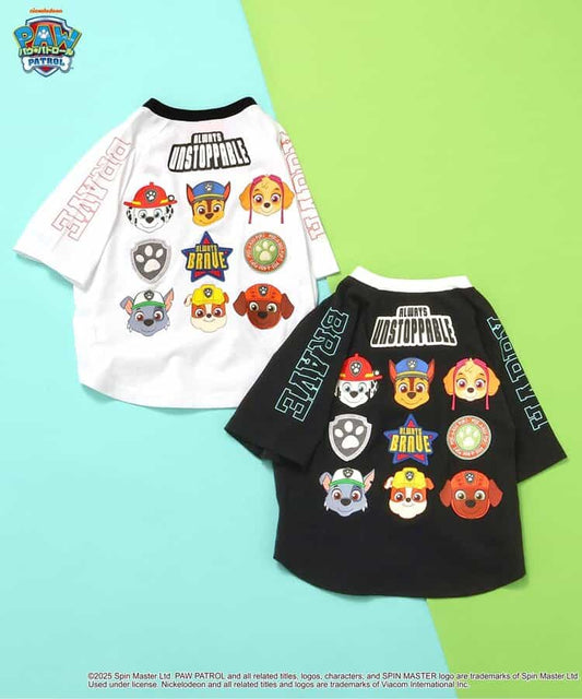 BREEZE x PAW PATROL Short-Sleeved Tops (80-130cm) for Boys and Girls (Summer) 