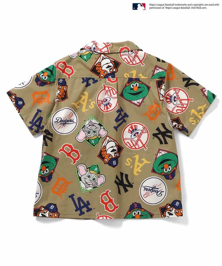 BREEZE x MLB Shirt (80-140cm) for Boys (Summer TOPS) 
