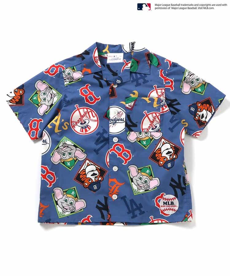 BREEZE x MLB Shirt (80-140cm) for Boys (Summer TOPS) 