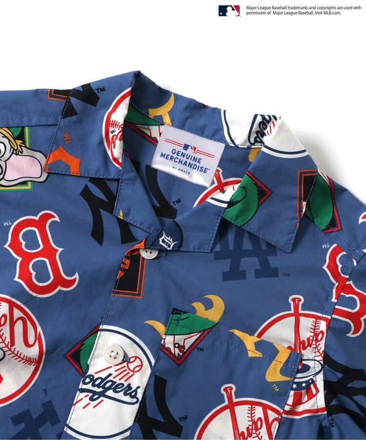 BREEZE x MLB Shirt (80-140cm) for Boys (Summer TOPS) 