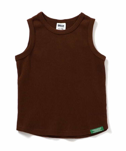 Japanese children's clothing BREEZE waffle vest 80-150cm boys/girls summer TOPS 