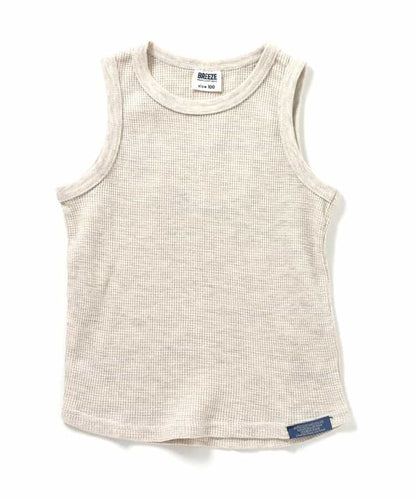 Japanese children's clothing BREEZE waffle vest 80-150cm boys/girls summer TOPS 