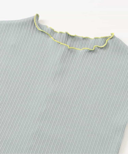 Japanese children's clothing BREEZE soft ribbed vest 80-140cm girls summer TOPS 