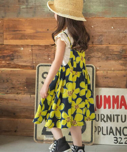BREEZE Quick-Drying Holiday Style Sling Dress (80-140cm) for Girls (Summer Dresses) 