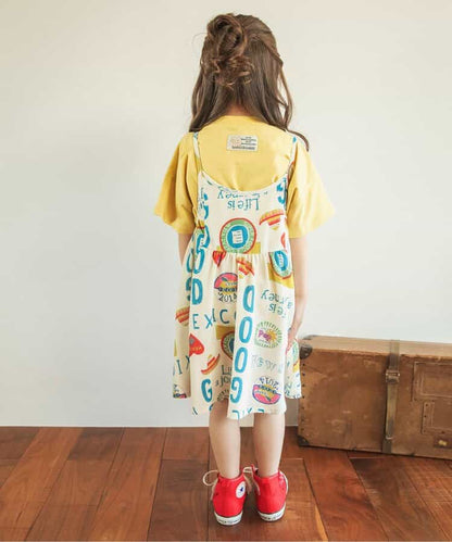 BREEZE Quick-Drying Holiday Style Sling Dress (80-140cm) for Girls (Summer Dresses) 