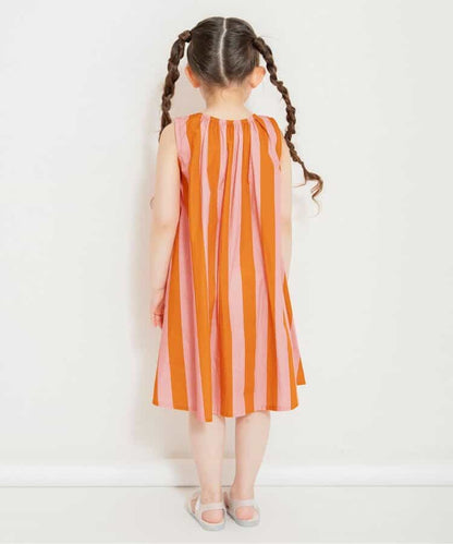 Japanese children's clothing BREEZE flared dress 80-140cm girls summer TOPS 