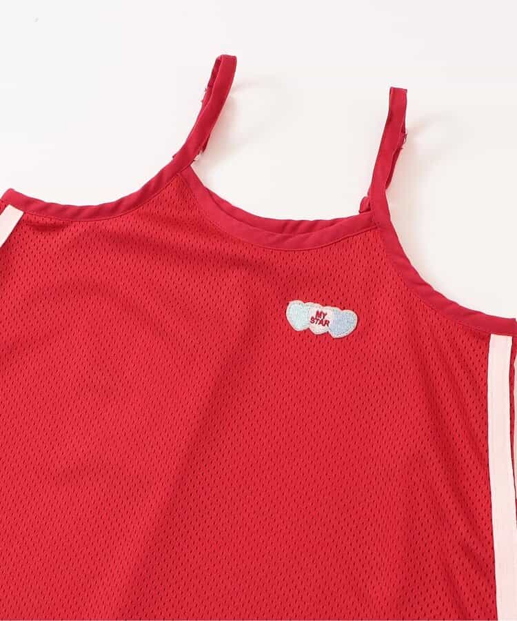 Japanese children's clothing BREEZE mesh suspender dress 80-140cm girls summer dresses 