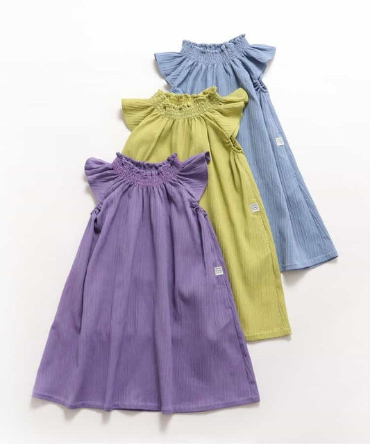 Japanese children's clothing BREEZE pleated dress 80-140cm girls summer dresses 