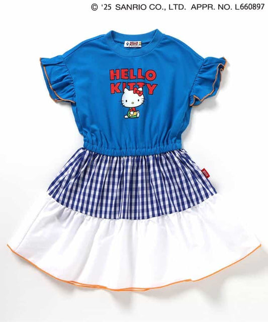BREEZE x Sanrio Hello Kitty replica dress (80-140cm) for girls (Summer dresses) 