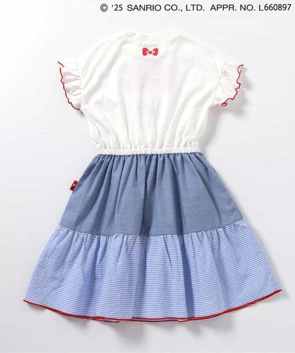 BREEZE x Sanrio Hello Kitty replica dress (80-140cm) for girls (Summer dresses) 