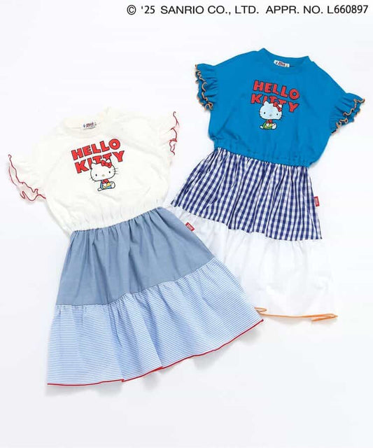 BREEZE x Sanrio Hello Kitty replica dress (80-140cm) for girls (Summer dresses) 