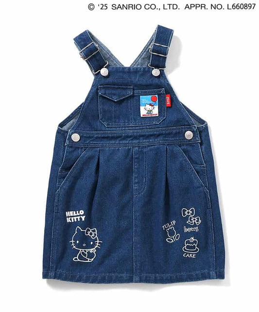 BREEZE x Sanrio Hello Kitty One-Piece Dress (80-140cm) for Girls (Summer Dress) 