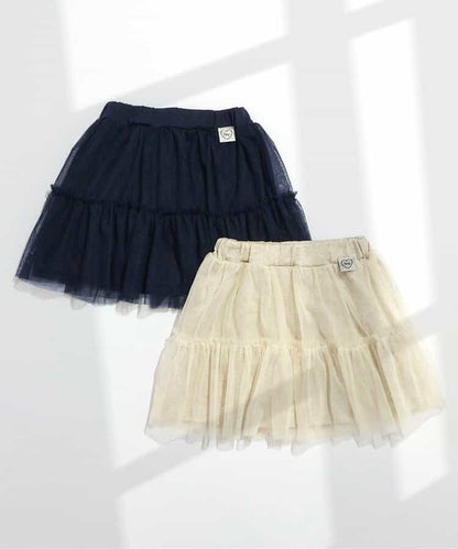 Japanese children's clothing BREEZE tulle short skirt 80-140cm girls summer SKIRTS 