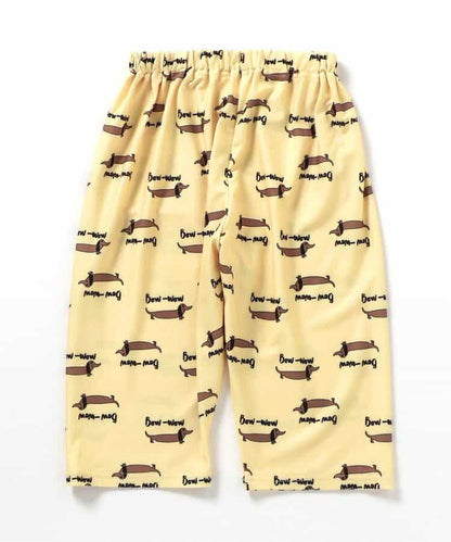 Japanese children's clothing BREEZE mesh fabric casual cropped pants 80-130cm boys'/girls' summer PANTS 