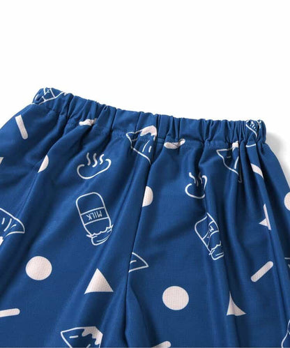 Japanese children's clothing BREEZE mesh fabric casual cropped pants 80-130cm boys'/girls' summer PANTS 
