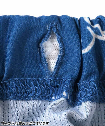Japanese children's clothing BREEZE mesh fabric casual cropped pants 80-130cm boys'/girls' summer PANTS 